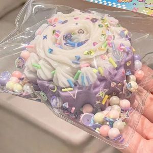 !Taba Squishy Cake Doughnut Stress Relief Toy Extra Large Sensory Fidget Toys for Kids Adults Anxiety Relaxation Squeeze Gift