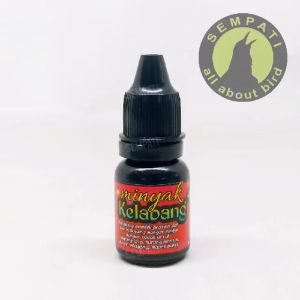 SEMPATI Minyak Kelabang Ekslusif Vitamin Obat Penggacor Burung Murai Cucak Ijo Pleci Ciblek Jalak Hwamei Branjangan Kenari Lovebird Tinggi Protein Ekstrak Kelabang Kering