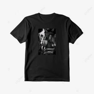 เสื้อยืด ผ้าcotton พิมลาย