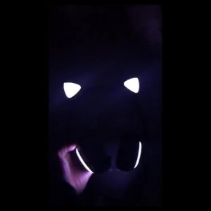 New Products in Stock E-Commerce Headset Cartoon Cat Ears Rabbit Ears Cartoon Bluetooth Headset