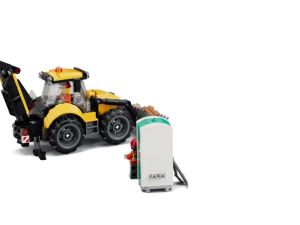 LEGO City 60480 Yellow Backhoe Loader (301 Pieces)