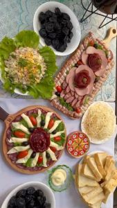 Salami hun khói - Salami cây hàng nội địa Nga 300g
