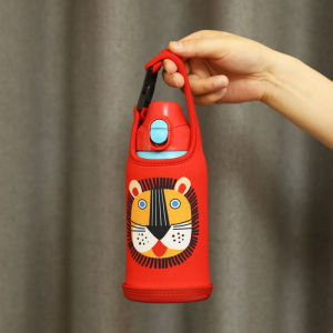 ปลอกแก้วทรงหมีบ้านฮาราจูกุรุ่นใหม่ป้องกันการตกหล่นพร้อมการเสรngthening ด้านล่างสำหรับเด็กอายุ 3-11 ปี