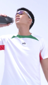 Áo Thun T-Shirt Nam PILI PKP003TSMW24WH Phối Màu Trẻ Trung Năng Đông Phù Hợp Chơi Thể Thao