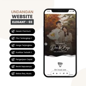 Undangan Digital Pernikahan Elegant & Unik