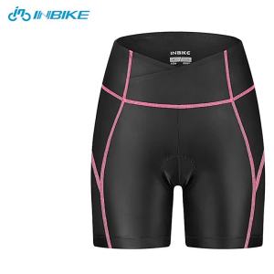 Inbike quần short đạp xe nữ quần short đạp xe đường trường mềm quần lót đạp xe đạp leo núi chống sốc quần lót đạp xe thoải mái thoáng khí SW001