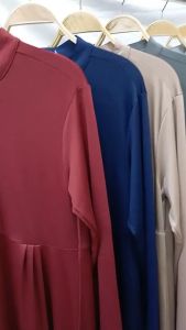 Elzatta Gamis Zania Busui Baju muslim dewasa Dress polos elzatta terbaru adem nyaman