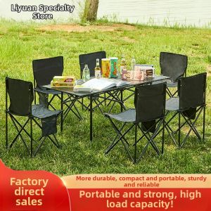 LIWAN | Folding Portable Outdoor Table and Chair Set