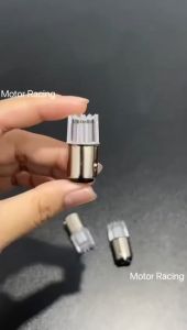 Lampu LED Bayonet Kristal Stop Rem 12 Volt 2 Mode Untuk Mobil Dan Motor Kedip