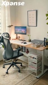 【Uji Coba Gratis 30 Hari】YISONG Meja Kerja Elektrik Meja Komputer Meja Kantor Gaming Belajar Meja