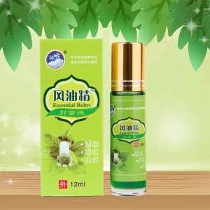 Feng You Jing Refreshing Oil Brain Awaken Rollerball Large Bottle Anti-Sleepiness Home Use Traditional Brand Bug Repellent