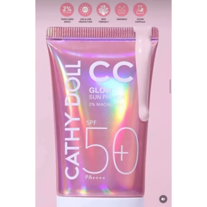 [SG INSTOCK] CATHY DOLL CC GLOW SUN PRIMER SPF50+ PA++++ 40ML