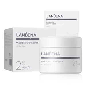 LANBENA Blackhead Remover Nose Mask Peeling Deep Cleansing Face Mask Oil Control Skin Care (60 Stickers)