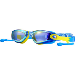 COLORE.IN | Professional Waterproof Anti-Fog High Definition Competitive Small Frame Swimming Goggles Set