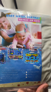 Dovana Matras Air Bayi Mainan Edukasi Sensorik Bayi Baby Water Playmat Tummy Time Playmat Kolam