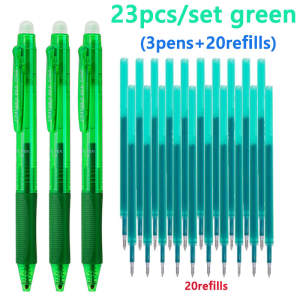 MROOFUL | Erasable Gel Pens Set 0.5mm Washable Handle Erasable Magic Pen Refills for Back to School Office Writing Stationery Supplies