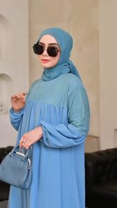 .. promo Gamis Wanita Jumbo Terbaru Viral Baju Muslim Dewasa Terlaris 2024 Mewah Model Terbaru Brukat Kekinian Cringkle Malika