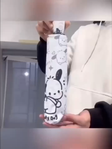 Fashion Pochacco Automatic Umbrella Windproof Folding Sun UV Protection Umbrella Female Kid Cute Cartoon Umbrella