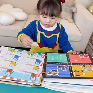 Baby Busy Book The First Enlightenment Book for Kids Early Educational Learning Books Quiet Book