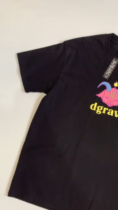 DGRAVE CREATIONS HELLS HOPSCOTCH BLACK T-SHIRT