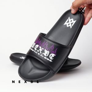 Nexbe Fire Purple - Sandal Selop Slip On Casual Pria Wanita