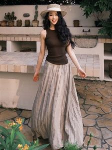 PEIZIXUAN | French Style Beautiful Halter Dress