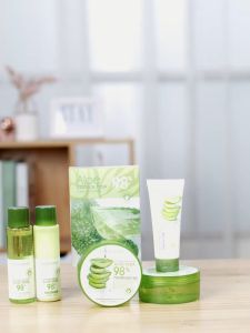 Zeusee Set Perawatan Kulit Lima Potong Lidah Buaya Hydrating Moisturizing Set