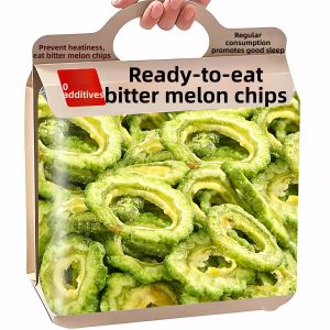 Healthy Snacking Bitter Gourd Crisps