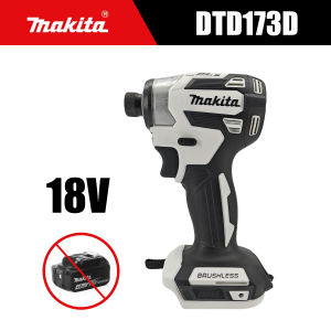 Makita | Makita DTD173 180Nm 18V Brushless Impact Driver with Ring Light Max Torque Cordless Power Tool for Screw Bolt Wood Home DIY
