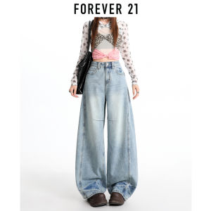 Forever21 | American Street Style High-Waist Loose Flared Jeans