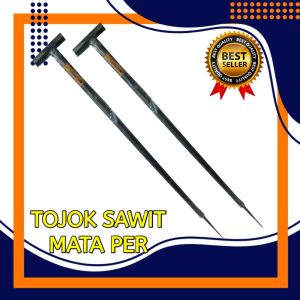 Tojok tombak sawit bahan kalvanis tebal
