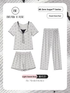 BE | Modal Padded Outdoor Wearable Pyjamas 3 Pieces Set