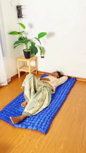 KMP Kasur Palembang 80 x 190 Cm Kapuk Sintetis Kasur Lantai Lipat