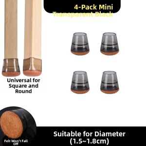 Mute Silicone Chair Leg Pads Table And Chair Footwear Wear Resistant Anti Slip Sofa Stool Leg Covers Home Organization Tools
