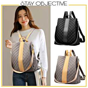 Anti Theft Series Woman Backpack Wanita Beg Galas Perempuan Bag Belakang Handbag Suitcase Women Bagpack School Sling 04