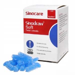Kim lấy máu thử tiểu đường Sinocare chính hãng 50 kim