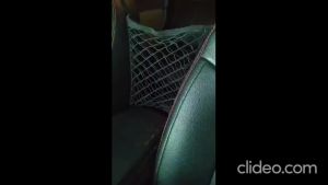 Car Seat Storage Mesh Organizer Mesh Cargo Net Hook Pouch Holder for Bag Luggage Pets Children Kids 2 Lays Back Seat Elastic Cargo String Net Barrier Disturb Stopper