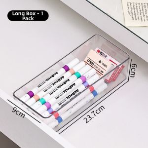 YOUKAMAN | Transparent Desk Organizer Storage Box