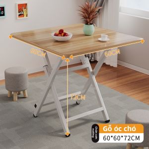 FWTDF | Bàn Ăn Vuông Gấp Gọn Dùng Tại Nhà