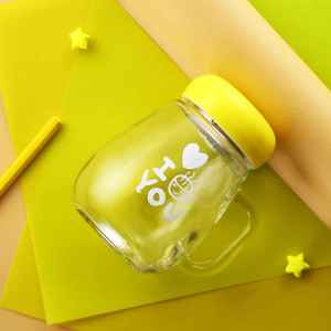 YUYOU | Creative Heat-resistant Handle Cover Filter Glass Cup
