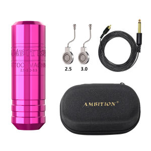 Ambition Torped 2 Rotary Tattoo Pen Stroke 2.5-3.0-3.5mm Machine Wireless Kuark Battery Powerful Brushless Motor With RCA Cord