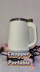 Chopper Blender Mini Portable Listrik Penggiling Penghalus Bumbu Kering Grinder Kopi Pisau Stainless Anti Karat
