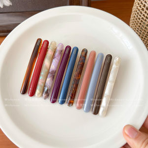 French Style Simple Extended Breadstick Duckbill Clip: An Elegant Side Hair Accessory