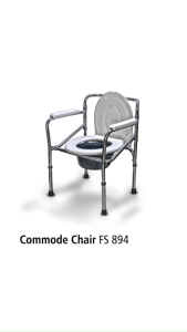 Kursi BAB Commode Chair Deluxe OneMed FS894