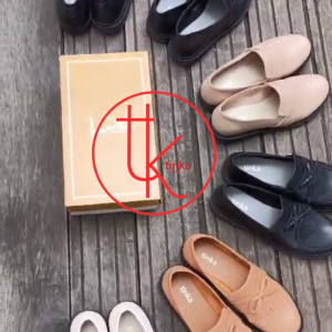 Tinka Chalina Black Docmart Sepatu Wanita