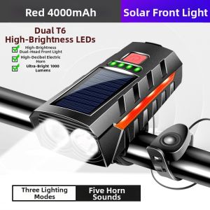KAIEN | Ultra Bright Waterproof Bike Front Light for Night Riding