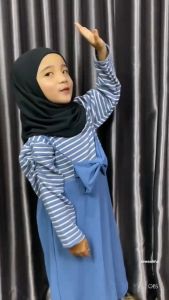 Gamis Anak Perempuan Nyaman & Elegan Usia 1-10 Tahun - rawaaisha Xavia