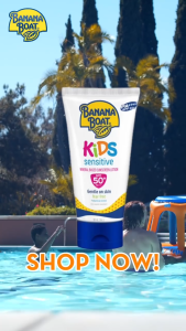 Banana Boat Kids Sensitive Sun protection Lotion SPF50 90 ml