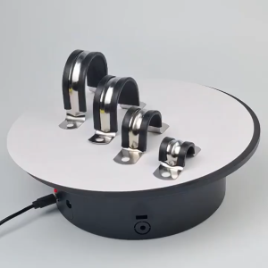 แคลมป์ยึดท่อ รุ่นแบบนูนกลาง เข็มขัดจับท่อวัสดุสแตนเลส 304 ขนาด 32mm 27mm 19mm