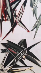 STICKER STRIPING LIS LES POLET BODY MOTOR HONDA VARIO TECHNO 125 FI 2012
